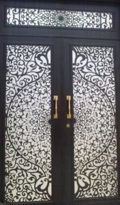 ابواب ليزر حديد