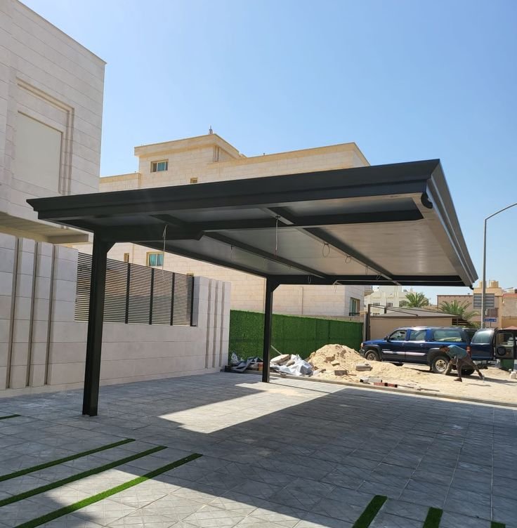 مظلات سيارات كلادينج