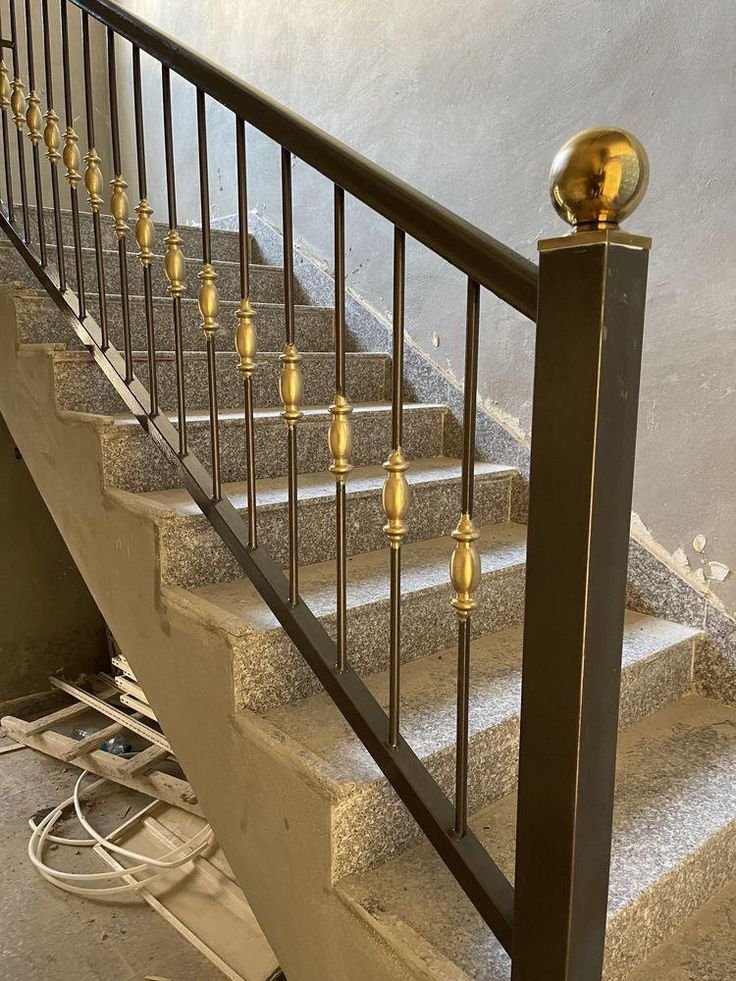 درابزين حديد للدرج بالرياض