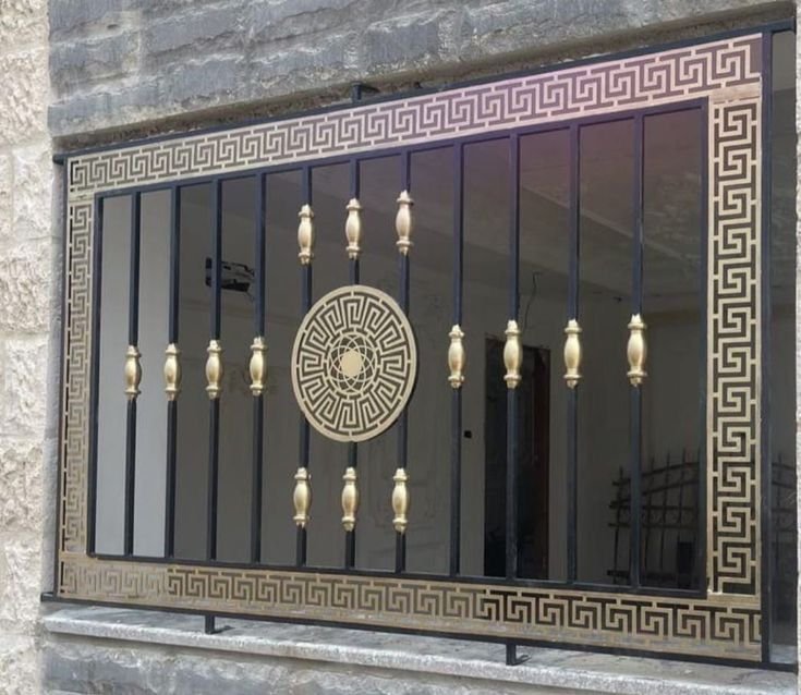 شبك حديد للنوافذ الخارجية بالرياض